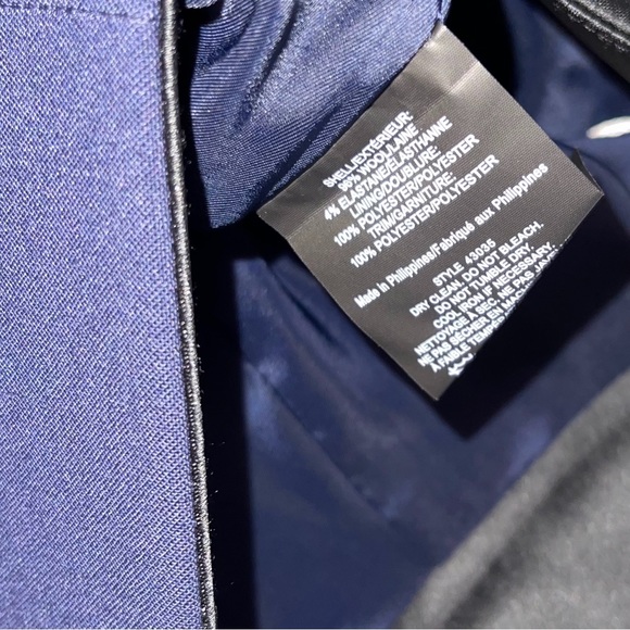 Tory Burch Navy Skylar Tuxedo Pants Size 2 - Picture 7 of 9